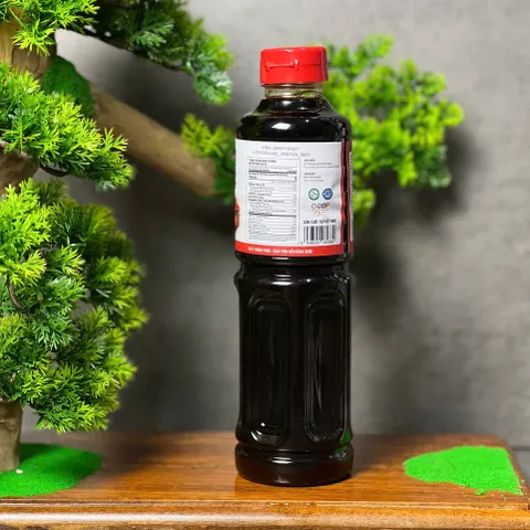 Nước Tương Mật Hoa Dừa Organic Sokfarm 500ml - Gia Vị Hữu Cơ Ít Muối, Không Đậu Nành - Thực Phẩm Tự Nhiên 100%