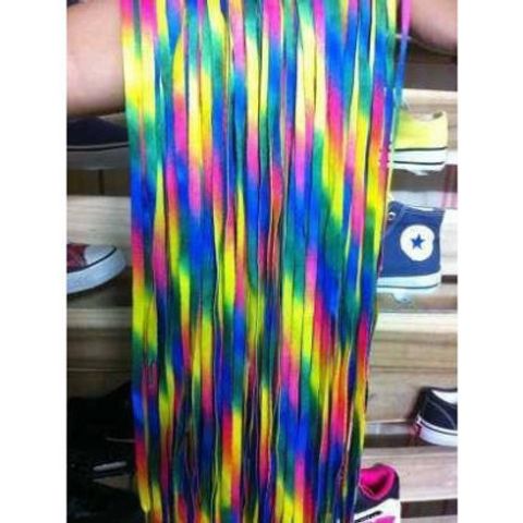 Dây Giày Phát Sáng 7 Màu Dạ Quang Rainbow - Dây Buộc Giày Thời Trang Siêu Chắc, Phong Cách Năng Động cho Mọi Loại Giày