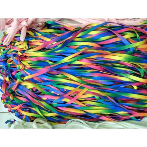 Dây Giày Phát Sáng 7 Màu Dạ Quang Rainbow - Dây Buộc Giày Thời Trang Siêu Chắc, Phong Cách Năng Động cho Mọi Loại Giày