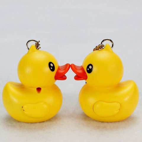 Móc Khoá Chú Vịt Vàng Phát Sáng Có Đèn LED và Nhạc - Phụ Kiện Thời Trang Dễ Thương và Thú Vị cho Những Fan Yêu Thích Chim Cảnh