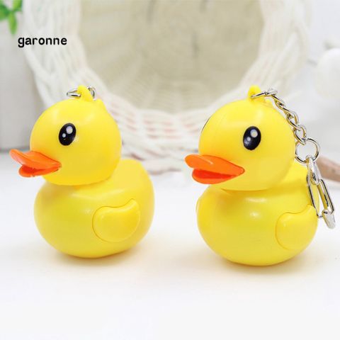 Móc Khoá Chú Vịt Vàng Phát Sáng Có Đèn LED và Nhạc - Phụ Kiện Thời Trang Dễ Thương và Thú Vị cho Những Fan Yêu Thích Chim Cảnh