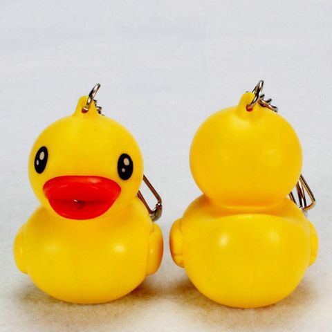 Móc Khoá Chú Vịt Vàng Phát Sáng Có Đèn LED và Nhạc - Phụ Kiện Thời Trang Dễ Thương và Thú Vị cho Những Fan Yêu Thích Chim Cảnh