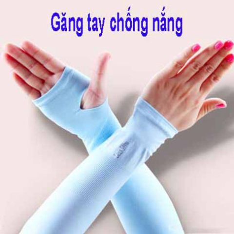 Găng tay chống nắng Let's Slim Hàn Quốc - Chống tia UV, giữ ẩm, co giãn cho nam nữ khi chơi thể thao, đi xe, câu cá, leo núi