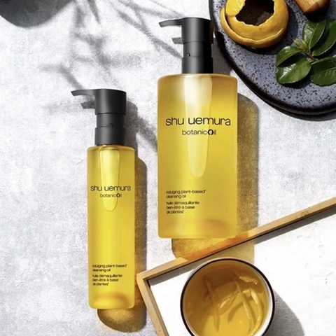Dầu Tẩy Trang Shu Uemura Botanic Oil 450ml - Lành Tính, Tẩy Trang Hiệu Quả Cho Mọi Loại Da, Dầu Chiết Xuất Từ Thực Vật