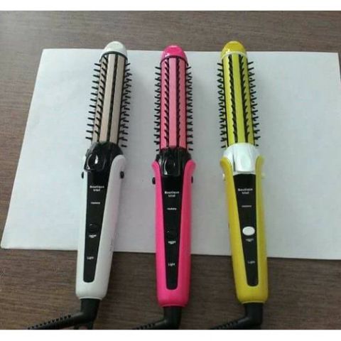 Máy Làm Tóc 3 In 1 NoVa 8890 - Duỗi, Bấm, Uốn Xù Cho Phái Đẹp - Thiết Bị Làm Tóc Đa Năng Giá Rẻ, Thời Trang