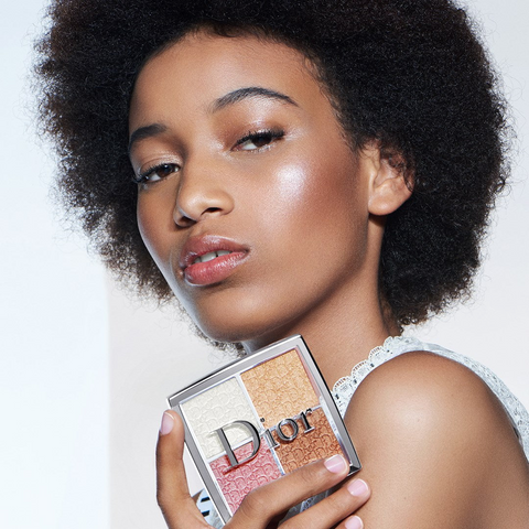 Phấn Bắt Sáng Và Tạo Khối Dior Backstage Glow Maximizer Palette 003 Pearly Peach Glow 10g - Trang Điểm Cao Cấp, Lớp Nền Tự Nhiên, Tỏa Sáng Rạng Rỡ