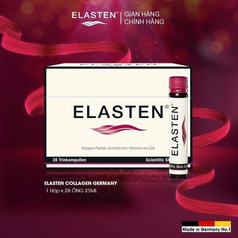 Collagen Elasten Chính Hãng Đức - Đẹp Da, Ngăn Ngừa Lão Hóa, Tóc Khỏe Mạnh - Giải Pháp Chăm Sóc Da Toàn Diện