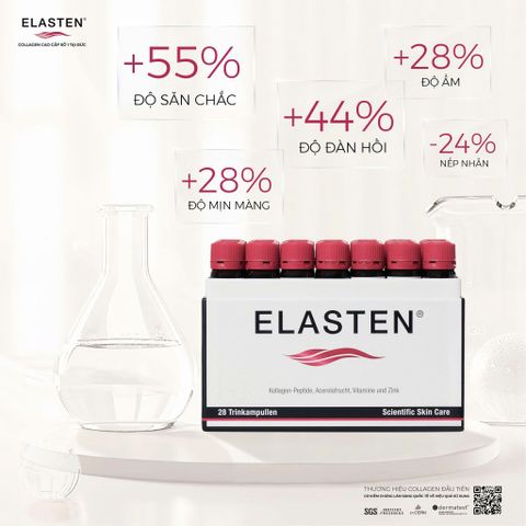 Collagen Elasten Chính Hãng Đức - Đẹp Da, Ngăn Ngừa Lão Hóa, Tóc Khỏe Mạnh - Giải Pháp Chăm Sóc Da Toàn Diện