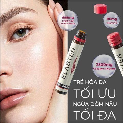 Collagen Elasten Chính Hãng Đức - Đẹp Da, Ngăn Ngừa Lão Hóa, Tóc Khỏe Mạnh - Giải Pháp Chăm Sóc Da Toàn Diện