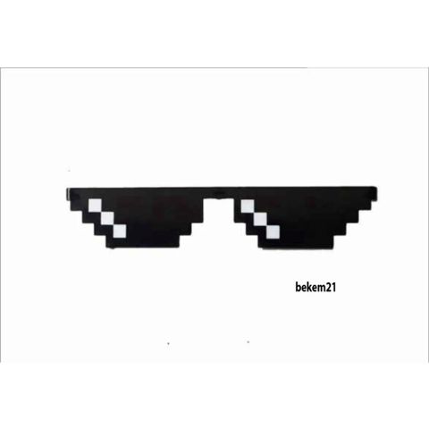 Kính Thug Life 6 Chấm Nhiều Màu - Kính Mắt Thời Trang Gamer Độc Đáo, Phụ Kiện Hot Trend dành cho Fan Thug Life