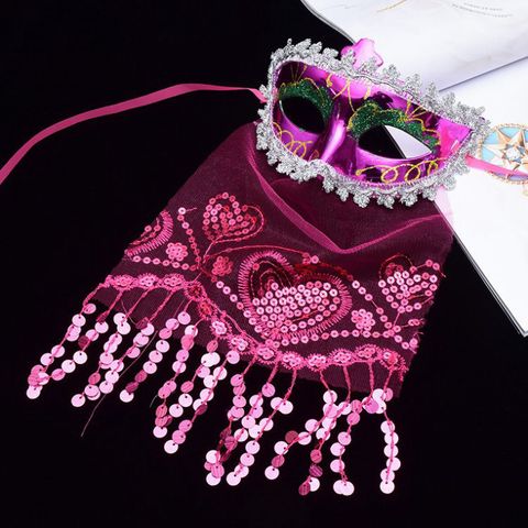 Mặt Nạ Halloween Nửa Mặt Cổ Trang - Đạo Cụ Hóa Trang Cho Tiệc, Lễ Hội, Sự Kiện, Cosplay, Chất Liệu Nhựa, Kích Thước 18cm x 12cm