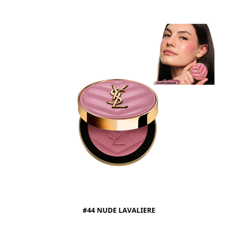 Má Hồng YSL Make Me Blush 24H #44 Nude Lavaliere - Phấn Hồng Cao Cấp Tạo Khối, Bám Màu 24h, Dễ Dàng Tán Nền Tự Nhiên