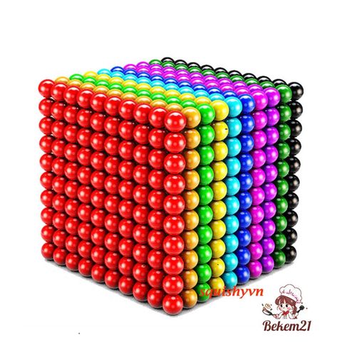 Bucky Ball 5mm - Bộ Bi Nam Châm 216 Viên Đa Màu Sắc Khơi Dậy Sáng Tạo và Tư Duy Cho Văn Phòng Và Giải Trí