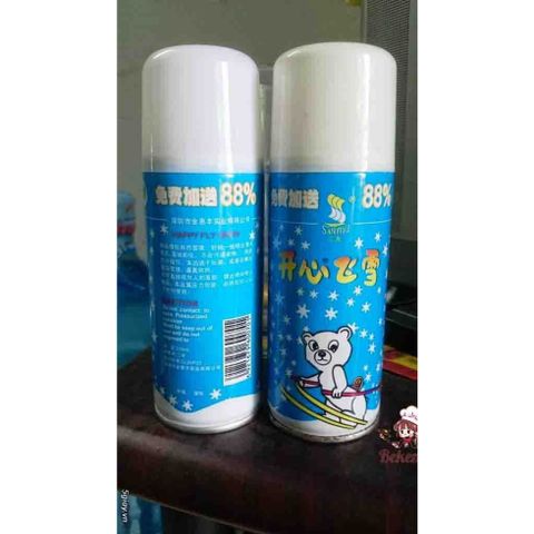Bình Xịt Tuyết Không Tan 250ml - Trang Trí Giáng Sinh, Tiệc Tùng và Sự Kiện - Tạo Không Khí Vui Vẻ, Dễ Dàng Sử Dụng