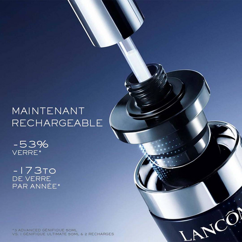 Tinh Chất Hỗ Trợ Phục Hồi Lancôme Génifique Ultimate Serum 100ml - Serum Cao Cấp Giúp Phục Hồi Da, Làm Sáng và Trẻ Hóa Da