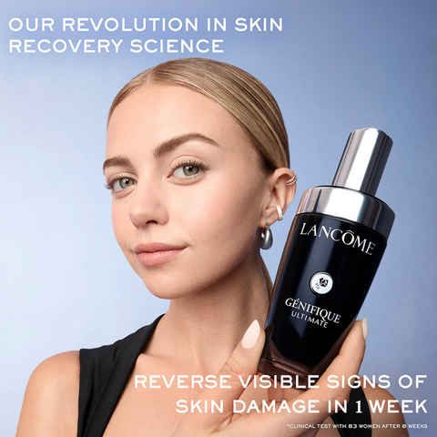 Tinh Chất Hỗ Trợ Phục Hồi Lancôme Génifique Ultimate Serum 100ml - Serum Cao Cấp Giúp Phục Hồi Da, Làm Sáng và Trẻ Hóa Da