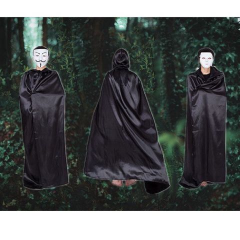 Trang Phục Hóa Trang Thần Chết - Bộ Quần Áo Halloween Cao Cấp Dành Cho Nam Nữ Kèm Mặt Nạ và Găng Tay