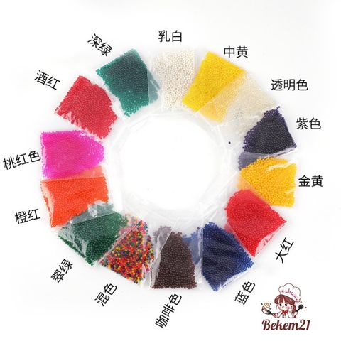Vỉ 24 Gói Hạt Nở 2400 Viên - Hạt Tinh Thể Trang Trí Chậu Cây, Đồ Chơi Trẻ Em, Hàng Có Sẵn