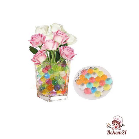 Vỉ 24 Gói Hạt Nở 2400 Viên - Hạt Tinh Thể Trang Trí Chậu Cây, Đồ Chơi Trẻ Em, Hàng Có Sẵn