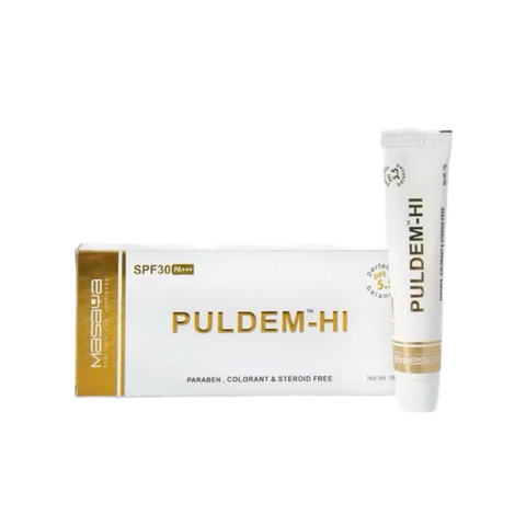 Kem Dưỡng Puldem Hi - Kem Trị Nám, Giảm Sạm Da, Thâm Mụn, Sáng Da, Ngừa Lão Hóa, 15g