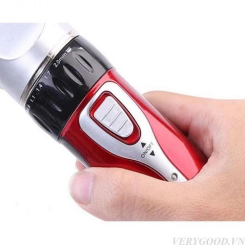 Tông Đơ Cắt Tóc Chính Hãng Jichen 0817 - Tông Đơ Sạc Pin, Đầu Cắt Hợp Kim, Tặng Kèm Lược & Dầu Bảo Dưỡng, Bảo Hành 6 Tháng