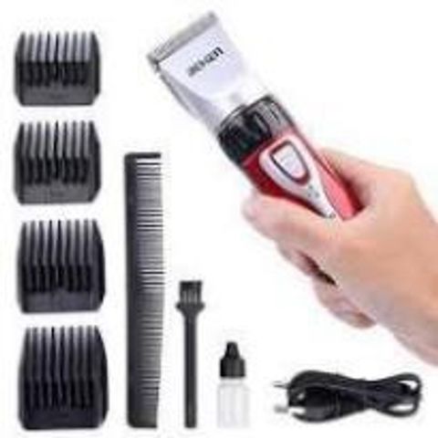 Tông Đơ Cắt Tóc Chính Hãng Jichen 0817 - Tông Đơ Sạc Pin, Đầu Cắt Hợp Kim, Tặng Kèm Lược & Dầu Bảo Dưỡng, Bảo Hành 6 Tháng