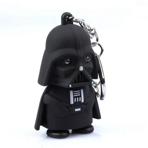 Móc Khóa Darth Vader Đèn LED Âm Thanh Star Wars - Phụ Kiện Thời Trang Độc Đáo Hình Nhân Vật Phim Star Wars