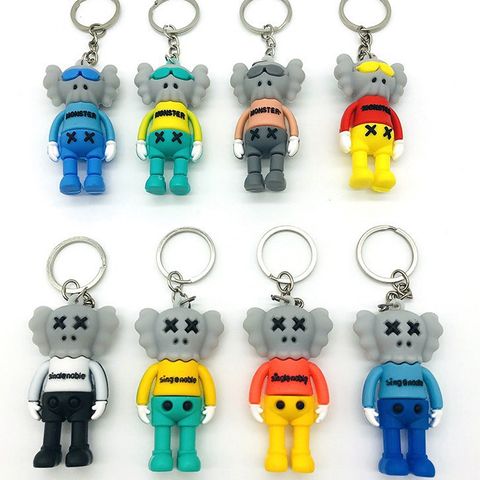 Móc khóa KAWS Sesame Street Cute - Phụ Kiện Thời Trang Hàn Quốc Đáng Yêu, Quà Tặng Thú Vị Cho Fan Hâm Mộ HYPEBEAST
