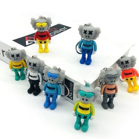 Móc khóa KAWS Sesame Street Cute - Phụ Kiện Thời Trang Hàn Quốc Đáng Yêu, Quà Tặng Thú Vị Cho Fan Hâm Mộ HYPEBEAST