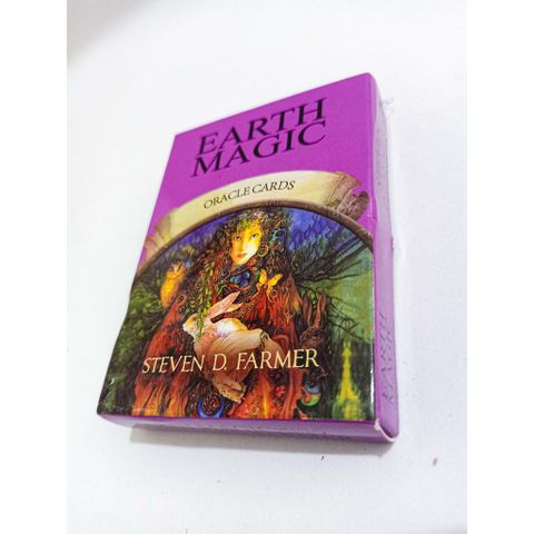 Bộ Bài Tarot Earth Magic Oracle 48 Lá - Tâm Linh Phong Thủy Dự Đoán Vận Mệnh - Tác Giả Dr. Steven D. Farmer