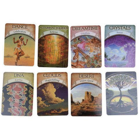 Bộ Bài Tarot Earth Magic Oracle 48 Lá - Tâm Linh Phong Thủy Dự Đoán Vận Mệnh - Tác Giả Dr. Steven D. Farmer