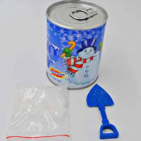 Hộp Tạo Tuyết Nhân Tạo - Tuyết Giả Sành Điệu Dùng Làm Slime Trắng Kèm Xẻng - Nguyên Liệu Trang Trí Noel