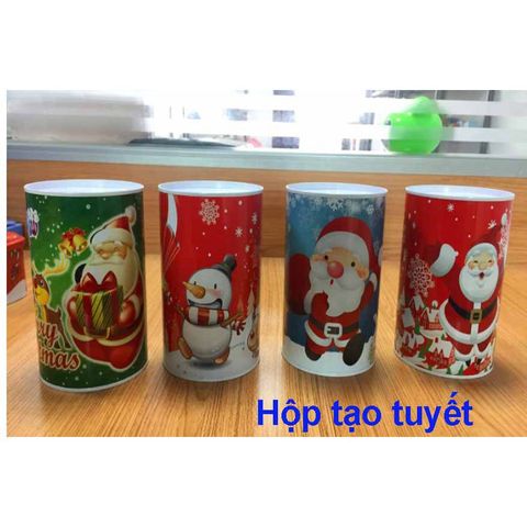 Hộp Tạo Tuyết Nhân Tạo - Tuyết Giả Sành Điệu Dùng Làm Slime Trắng Kèm Xẻng - Nguyên Liệu Trang Trí Noel