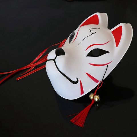 Mặt Nạ Cáo Hóa Trang Halloween Nhật Bản - Mặt Nạ Độc Đáo Phong Cách Thời Trang Cho Nam Nữ