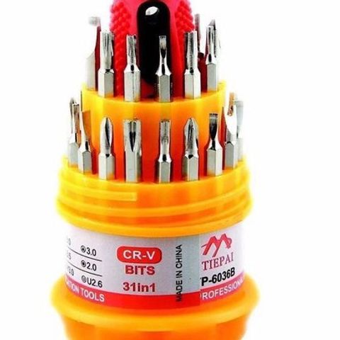 Bộ Tô Vít Đa Năng 31 Món - Dụng Cụ Sửa Chữa Thông Minh, Chất Lượng Cao, Hoàn Tiền Nếu Không Đúng Mô Tả