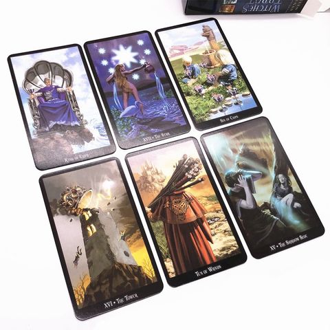 Bộ Bài Tarot Witches H3 Ellen Dugan - 78 Lá Bài Dự Đoán Phong Thủy - Quà Tặng Phù Thủy Thế Giới Kì Bí