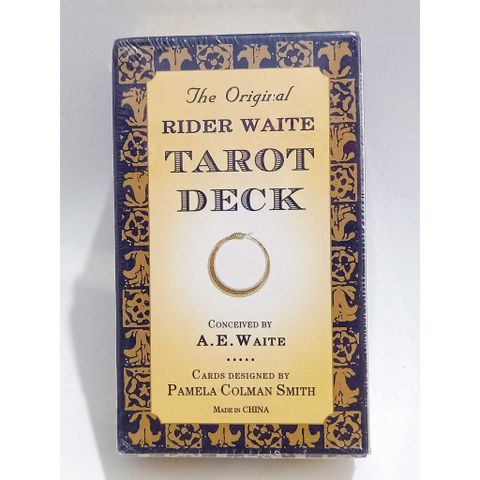 Bộ Bài Tarot Original Rider Waite Cao Cấp - Dự Đoán Vận Mệnh, Thiết Kế Hoa Hồng Tudor, Phiên Bản Tiếng Anh 78 Lá