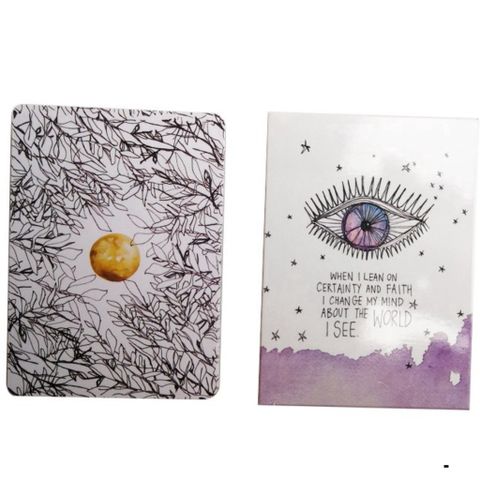 Bộ Bài Tarot Ma Thuật Tiếng Anh Mắt Huyền Bí - 52 Lá Bài Tiên Tri với Hộp Xinh Đẹp - Quà Tặng Độc Đáo cho Tín Đồ Tarot