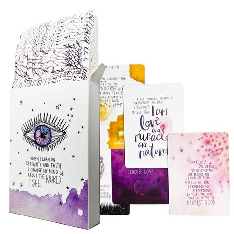 Bộ Bài Tarot Ma Thuật Tiếng Anh Mắt Huyền Bí - 52 Lá Bài Tiên Tri với Hộp Xinh Đẹp - Quà Tặng Độc Đáo cho Tín Đồ Tarot
