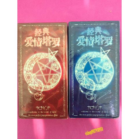 Bộ Bài Tarot 78 Lá Vòng Tròn Huyền Bí - Dự Đoán Phong Thủy Vận Mệnh, Bộ Bài Cao Cấp Đẹp, Chất Lượng Cam Kết