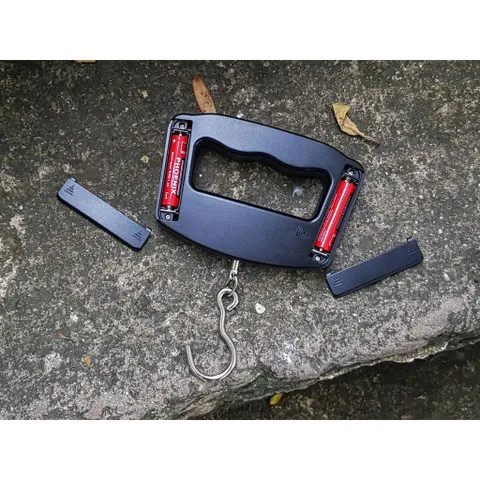 Cân điện tử cầm tay Electronic Luggage Scale - Cân hành lý du lịch từ 10g đến 50kg với màn hình LCD sáng và thiết kế nhỏ gọn