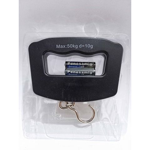 Cân điện tử cầm tay Electronic Luggage Scale - Cân hành lý du lịch từ 10g đến 50kg với màn hình LCD sáng và thiết kế nhỏ gọn