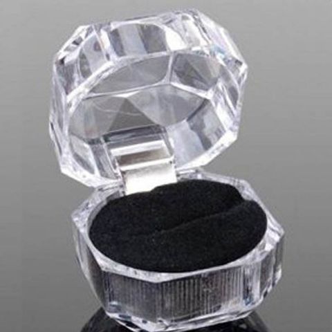 Combo 100 Hộp Đựng Răng Giả & Nhẫn Tròn - Hộp Đựng Trang Sức Acrylic Cao Cấp, Màu Đen, Trắng, Đỏ, Chất Lượng Tốt