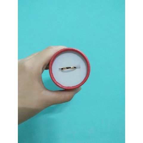 Hộp Đựng Nhẫn Đỏ Tròn Nơ - 24 Chiếc Chất Liệu Giấy Cứng, Quà Tặng Sang Trọng Cho Trang Sức, Tiện Dụng Dễ Mang Theo