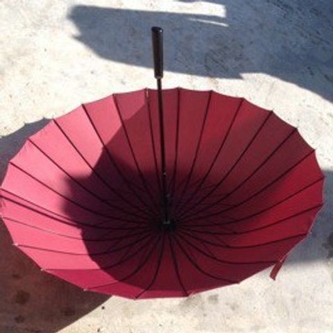 Ô Dù 24 Nan Siêu Cứng Chống Lật - Dù Che Mưa Nắng Thời Trang, Size Lớn 116cm Có Quai Đeo, Phù Hợp Gia Đình và Chụp Ảnh Nghệ Thuật