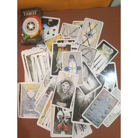 Bộ Bài The Wild Unknown Tarot - 78 Lá Bài Cao Cấp Hình Thú Tự Nhiên, Dự Đoán Vận Mệnh, Phiên Bản Tiếng Anh
