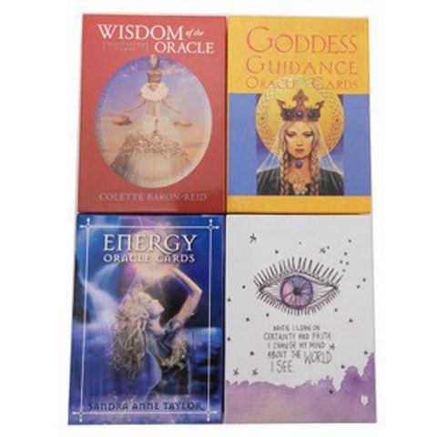 Bộ Bài Tarot Oracle Cao Cấp - 16 Mẫu Dự Đoán Phong Thủy Vận Mệnh, Phiên Bản Tiếng Anh, 78 Lá Đầy Màu Sắc