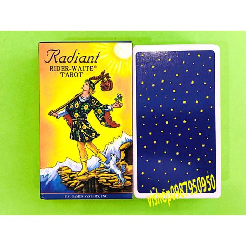 Bộ Bài Tarot Rider Waite Chất Lượng Cao - 78 Lá Bài Cổ Điển, Tặng Sách Hướng Dẫn - Món Quà Tuyệt Vời Cho Tín Đồ Tarot