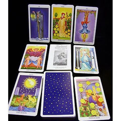 Bộ Bài Tarot Rider Waite Chất Lượng Cao - 78 Lá Bài Cổ Điển, Tặng Sách Hướng Dẫn - Món Quà Tuyệt Vời Cho Tín Đồ Tarot