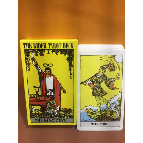 Bộ Bài Tarot Rider Waite - Centennial Smith Waite, Bộ bài 78 lá chuẩn đẹp cho việc học Tarot, phiên bản tiếng Anh, quà tặng tuyệt vời.